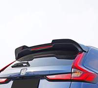 Kit carrosserie Honda CRV 2023-2026 en PP : Spoiler avant, diffuseur arrière, jupes latérales, persiennes de fenêtre, noir brillant, accessoires extérieurs
