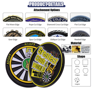 Moneda Conmemorativa Personalizada al por Mayor, Moneda de Aleación de <span class=keywords><strong>Zinc</strong></span> 3D 2D, Recuerdo Navegacional, Regalo para Marineros, Moneda Promocional, Obsequio - Product Image 2