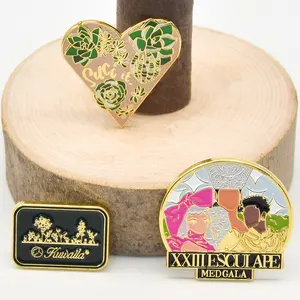 Cartoon customization of packaging metal pin custom enamel pins lot soft enamel lapel pin