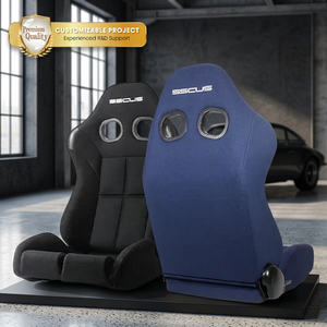 Asiento de Carreras Universal Modificado de Alta Tecnología SSCUS Owl Fabric con Opción Multicolor y Diseño Deportivo - Product Image 1