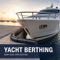 Pare-battage marin en forme de U, flottant, pour yacht, bateau pneumatique, bateau de travail, amarrage, accessoire de quai, matériel marin