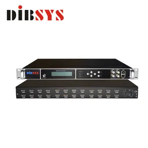 24 HDチャンネルIPビデオコンバーターMPEG41080pエンコーダーは、ワイヤレスTV放送のデジタルTV送信機で動作します