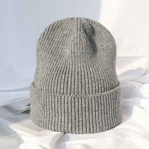 Dành Cho Người Lớn Merino Len Dành Cho Người Lớn Beanie Bán Buôn Nhà Sản Xuất Beanie Mũ Ấm Mũ Len Tùy Chỉnh Len Dệt Kim Hat - Product Image 3