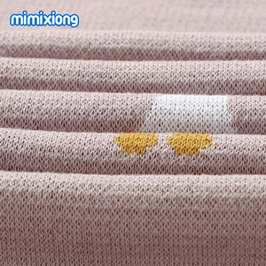 2024 Mim ixiong 100% Baumwolle Animal <span class=keywords><strong>Duck</strong></span> Pattern Neugeborene Baby decken Gestrickte Baby decken - Product Image 6