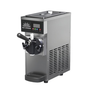 Máquina automática de helado suave de 3 sabores, máquina de helado de mostrador con compresor Gree y soporte para conos - Product Image 3