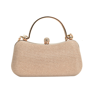 Borse Clutch all'Ingrosso, Pochette con Paillettes alla Moda, Borse <span class=keywords><strong>da</strong></span> <span class=keywords><strong>Sera</strong></span> per Matrimoni e Cene, Borse <span class=keywords><strong>da</strong></span> Cerimonia con Catena Dorata - Product Image 1