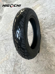 Pneu de trottinette électrique HIGOCHI 3.00-10 Diamond Wave, série de pneus de vélo sans <span class=keywords><strong>chambre</strong></span> à <span class=keywords><strong>air</strong></span>, pneu intérieur en butyl pour vélo électrique enfant, état neuf - Product Image 2