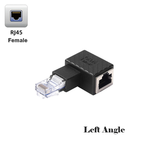 Adaptateur Ethernet RJ45 Mâle-Femelle Coudé KAICAP, Orientations Multiples - Product Image 4