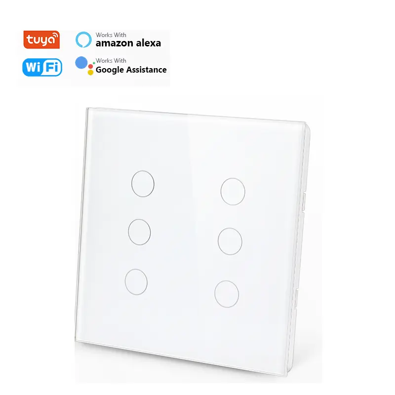 Elettrodomestici intelligenti per la casa e la cucina interruttore elettrico a parete smart 4/6/8 gang home automation system