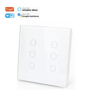 home and kitchen smart appliances electrical wall switch smart 4/6/8 gang home automation system