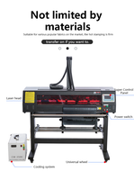 Ledio 980LASER PRO S+ Cortadora Láser de Plástico CO2 CNC con Refrigeración por Agua, Alta Potencia 45W, 2400 DPI, A4, Riel Guía HIWIN, Servomotor, NUEVO