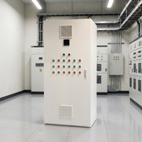 Armoire de commande PLC, panneau de commande industriel, armoire de distribution électrique en acier inoxydable