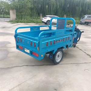 Triciclo Eléctrico de Carrocería Abierta de 48V 600W en Oferta, Triciclos Eléctricos de Doble Uso para Pasajeros y Carga para Adultos - Product Image 6