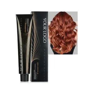 OEM ODM China Permanent Mahogany Hair Color Product Dye Colors To Cover Gray Hair