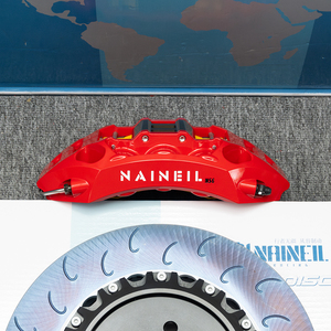 Système de freinage automobile NAINEIL Performance, étrier de frein avant forgé à 6 pistons, NS6 BBK, kit de gros frein à 6 pistons pour BMW X5 E70 - Product Image 3