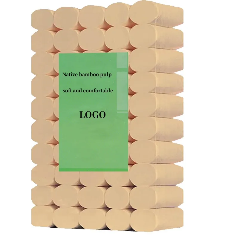 papel higiênico de bambu por atacado oem papel higiênico de bambu 3 camadas de papel higiênico de bambu orgânico