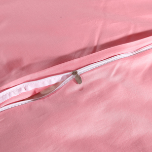 Korean Style Lace Princess Embroidered Pink Red Wedding <strong>Bed</strong> Spreads With <strong>Bolsters</strong> Flower Curtain Bedding Set - Product Image 5