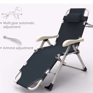 Chaises pliantes portables confortables inclinables à <span class=keywords><strong>angle</strong></span> réglable multifonctionnel de nouveau style avec tapis - Product Image 2