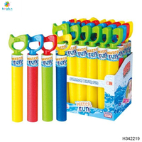 Pistolets à eau en mousse à pompe manuelle pour enfants - Jouet éducatif pour l'été en plein air, idéal pour les batailles aquatiques à la piscine et à la plage