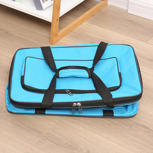 Boîte à peinture pliable en tissu pour croquis en extérieur, étui à gouache et peinture gelée, boîte à outils, sac de peinture – Approvisionnement direct usine - Product Image 4