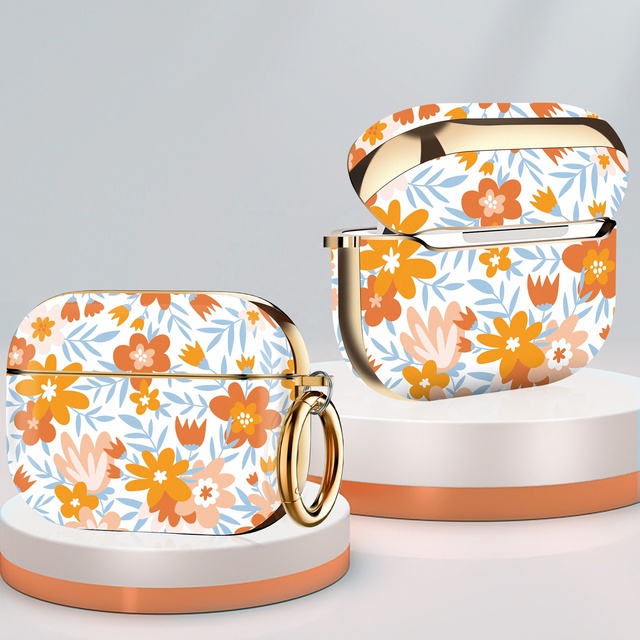 2023 Floral Case for Airpods Pro Case Wireless for Apple for AirPods Pro 2 Cover Earphone Case for Air Pods Pro 2 - Ready Stock