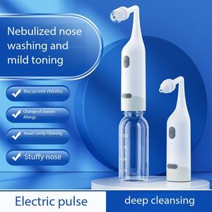 Irrigateur nasal électrique à grand volume pour la maison, vaporisateur d'<span class=keywords><strong>eau</strong></span> <span class=keywords><strong>de</strong></span> <span class=keywords><strong>mer</strong></span> sans étouffement, <span class=keywords><strong>nettoyant</strong></span> pour le <span class=keywords><strong>nez</strong></span> pour des soins nasaux efficaces - Product Image 4