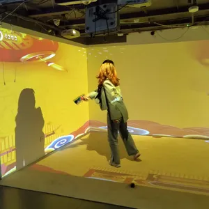 Proiettore da parete interattivo del gioco della palla della città dal vivo del bordo del distributore all'ingrosso