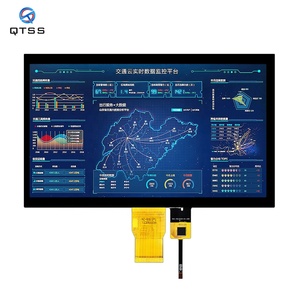 Factory Outlet modul LCD TFT Antarmuka RGB <span class=keywords><strong>10.1</strong></span> inci dengan layar sentuh resolusi 1024x600 layar sekunder