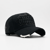 En stock : Casquettes originales Thirty One Hats, visière incurvée, en coton, 5 panneaux, broderie 3D personnalisée, strass, Gorra Baez Hats