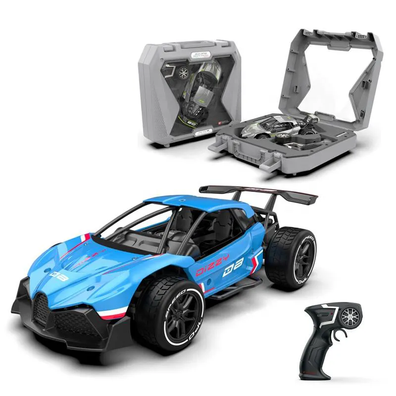 2023 2.4G 1:16 Mainan Remote Control Model Logam Mobil Balap Mobil Rc Aloi 4X4 Kecepatan Tinggi Off Road