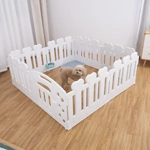 Dog Crate Dogs 2022 Plastic New Small Animal Cage Pet Fence Pet Fence Indoor Dog Cage Crate Playpen For Medium Dogs