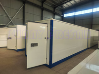 16 '20' pieds en acier assembler conteneur empilable mobile stockage auto stockage conteneur pliable stockage portable