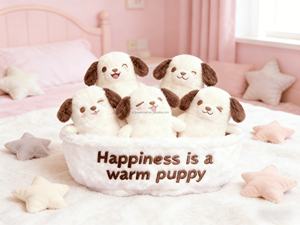 Greenmart Kedi Duygusal Destek Peluş Oyuncak Seti Duygusal Yumuşak Oyuncaklar Çok Satan Kedi ve Köpek Doldurulmuş Hayvan Oyuncakları Duygusal Destek İçin - Product Image 3