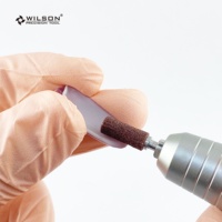 Mini-Schleif band Dorn-Kristall geräuschlose Schleifband-Nagel bits mit vibrations armen tragbaren Nagellack-Kits für die Schönheit