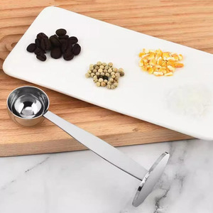 2-1 माप कॉफी बीन चम्मच स्टेनलेस स्टील कॉफी के साथ स्कूप और 15 मिलीलीटर टैम्पिंग कॉफी बीन - Product Image 6