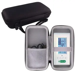 Custom Hard EVA Tool Case Carrying Case Compatible with GQ GMC-500Plus/EMF-390/GMC-600Plus Radiation Detector Bag