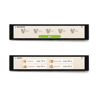 Module LCD IPS ultra-large de 7,0 pouces, 1424x280, UART RS232 TTL, série HMI, pour dispositifs médicaux et industriels, OEM
