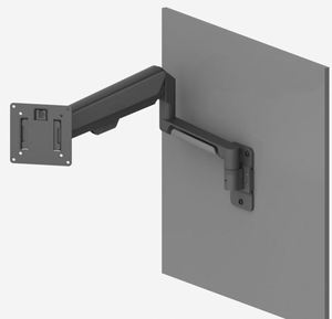 Soporte de Pared para Monitor LCD SH-W2-WALL VESA 100x100 con Resorte de Gas, Movimiento Completo y Altura Ajustable - Product Image 4
