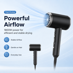 Secador de Pelo con Iones Negativos BD17, Terapia Iónica de 10M, Secador Profesional Antiencrespamiento, Protección Inteligente Contra Sobrecalentamiento, Cabello Liso y Brillante - Product Image 2