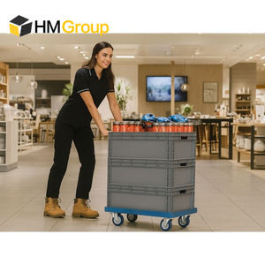 Carro de caja de leche flexible duradero estable de alta capacidad de carga - Product Image 4