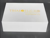 Boîte cadeau rigide en carton recyclable avec logo personnalisé, fermeture magnétique et doublure en mousse pour l'emballage des chaussettes