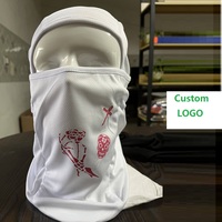 Faible quantité minimale de commande Respirant Protection Solaire Coupe-Vent 1 Trou Cagoule Masque De Ski Tactique Masque Complet pour Vélo Moto