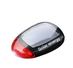 Feu arrière de vélo solaire Jiuyue 909, lampe LED avant clignotante pour VTT - Product Image 1