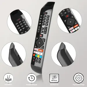 Hitachi TV uzaktan kumanda için RC43141 NETFLIX YouTube düğmeleri ile yedek 24HB21J65U 32HB26J61U 50HB26T72UA - Product Image 2