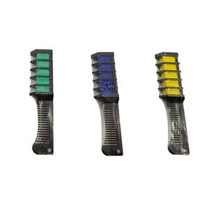 หวีย้อมผมสำหรับเด็กผู้หญิงหวีชอล์กย้อมสีผม10สีแบบ DIY - Product Image 5