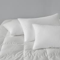 Vente en gros de nouveaux coussins en coton de haute qualité personnalisés pour hôtel, blancs, pour lit d'hôtel
