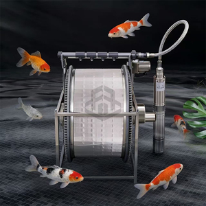 Station de traitement des eaux Koi, filtre à presse <span class=keywords><strong>Oase</strong></span>, filtre à tambour rotatif, étang - Product Image 4