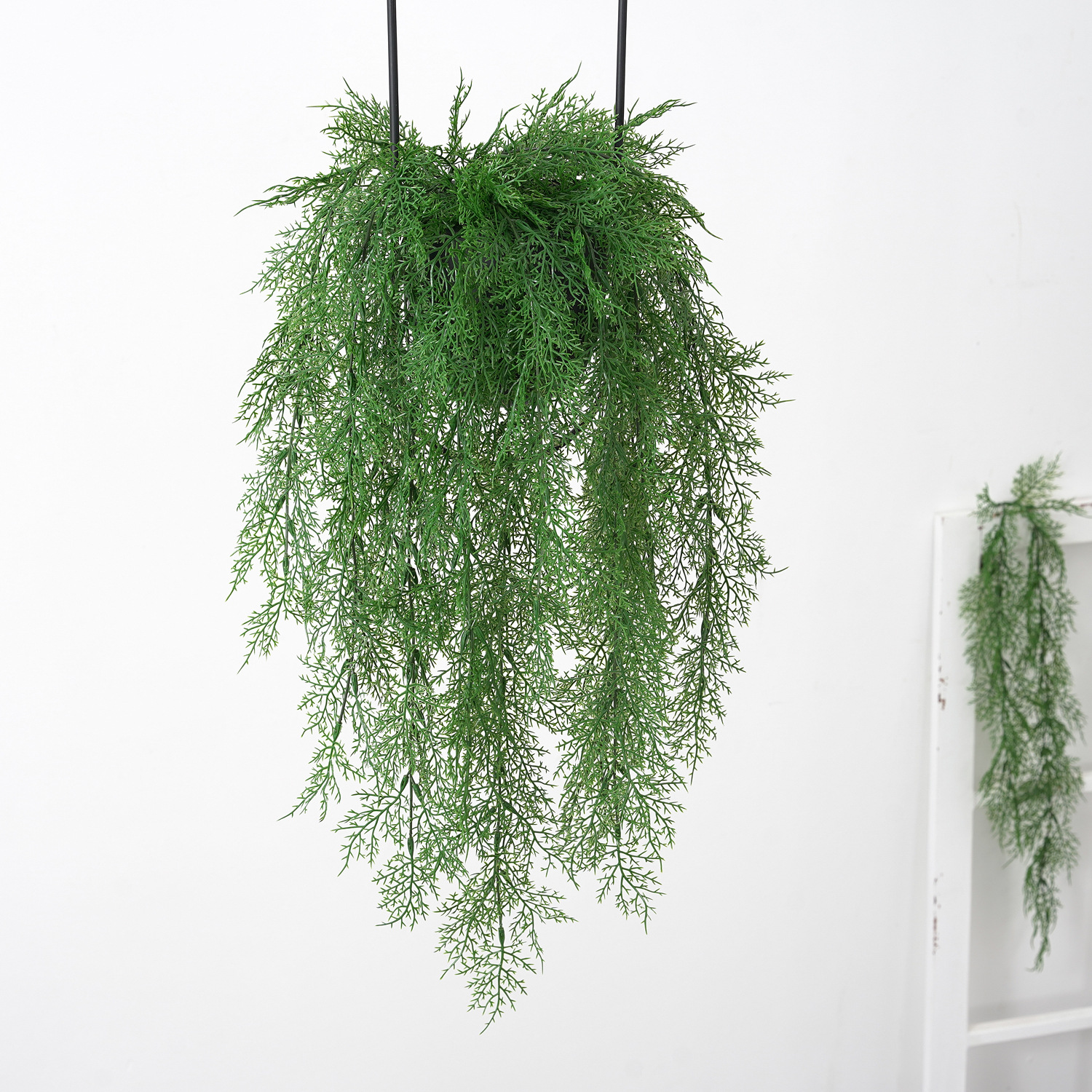 2 fourche brouillard herbe tenture murale