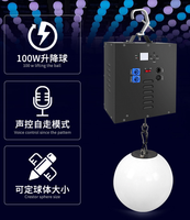 Projecteur LED cinétique RVB à changement de couleur DMX512 pour scène, effet de suspension, lampes matricielles pour DJ, discothèque et fête