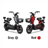 Moto électrique à batterie lithium prix usine 25 km/h 1000W 48V, cyclomoteur électrique avec pédales, scooter de mobilité pour trajets urbains
